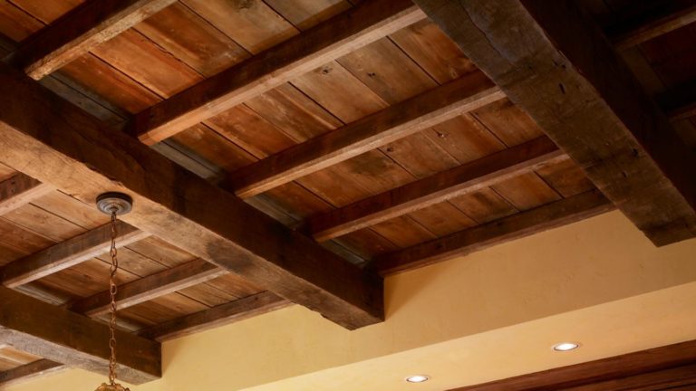 Rough Sawn Wood Beams