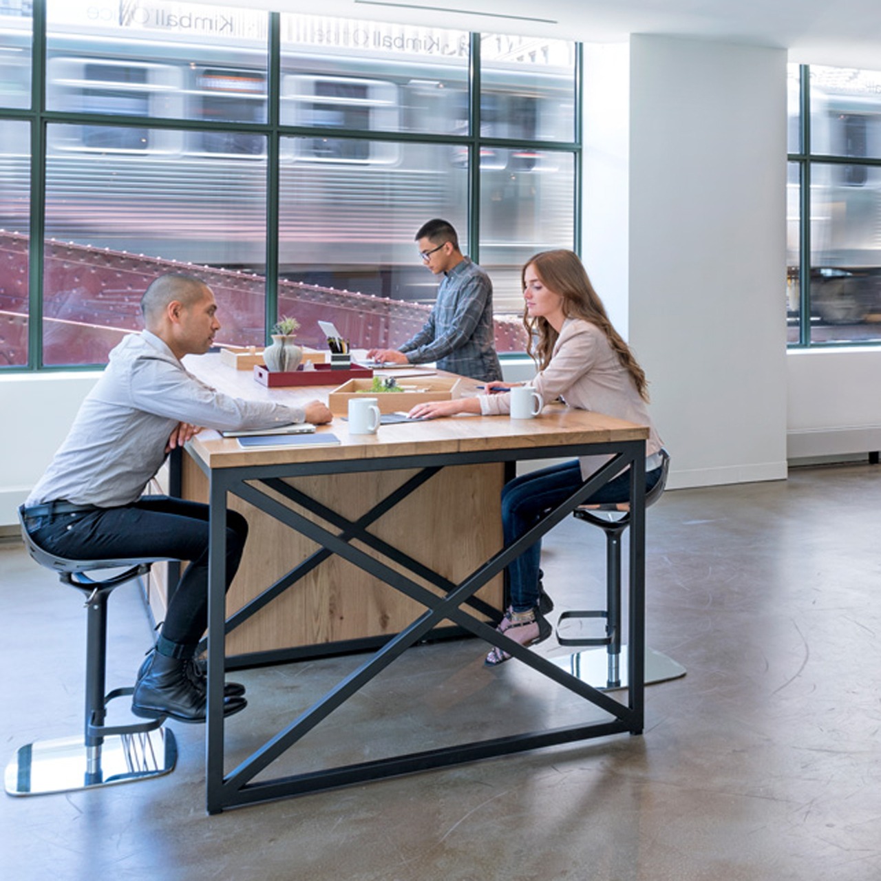 Kimball Office - Elmwood Reclaimed Timber