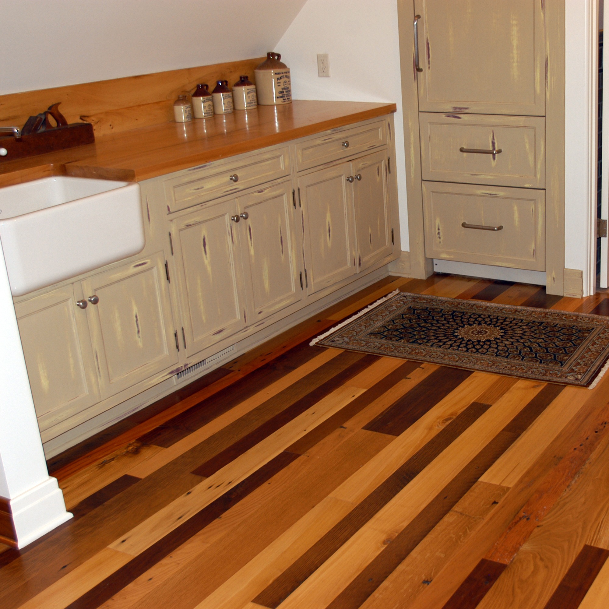 Wide Plank Wood Floor