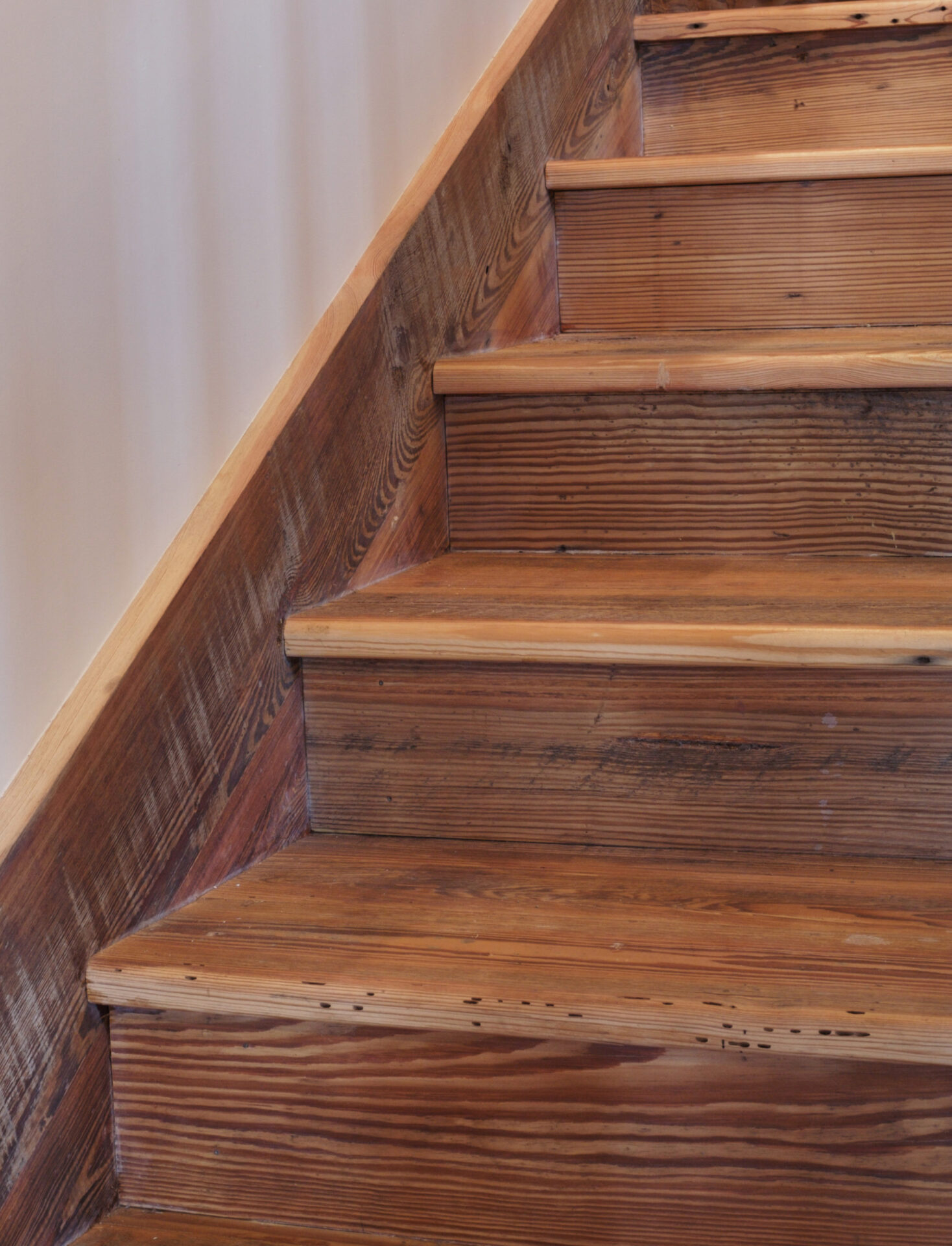 Wooden Stair Parts - Reclaimed — Boardwalk Hardwood Floors