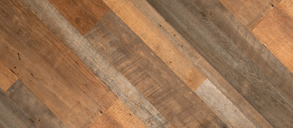 The Natural Barn Wood Panels feature diagonal planks in shades of brown and gray, creating a rustic pattern. The texture emphasizes the grain and imperfections, giving them a naturally aged appearance.