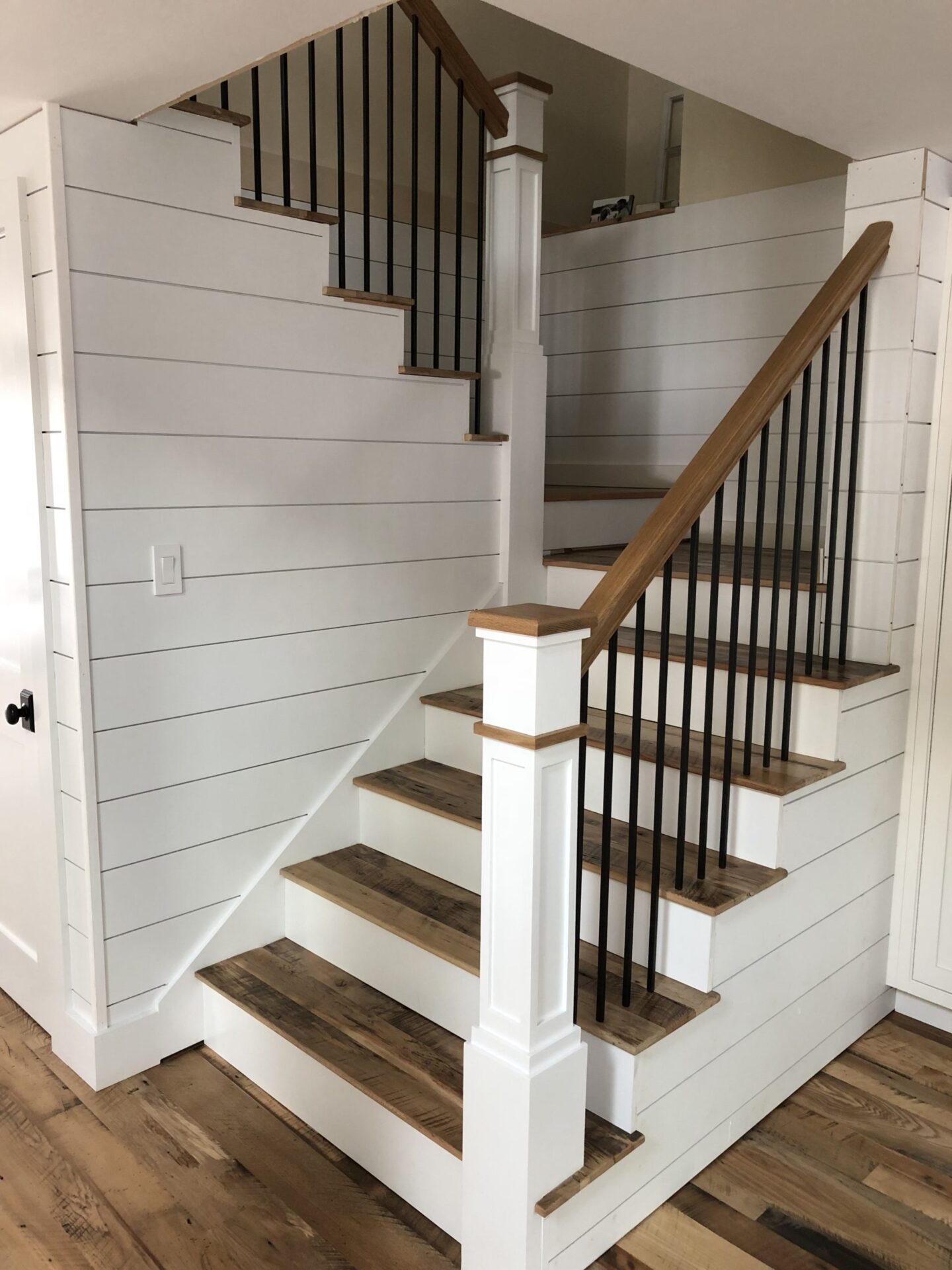 Wooden Stair Parts - Reclaimed — Boardwalk Hardwood Floors