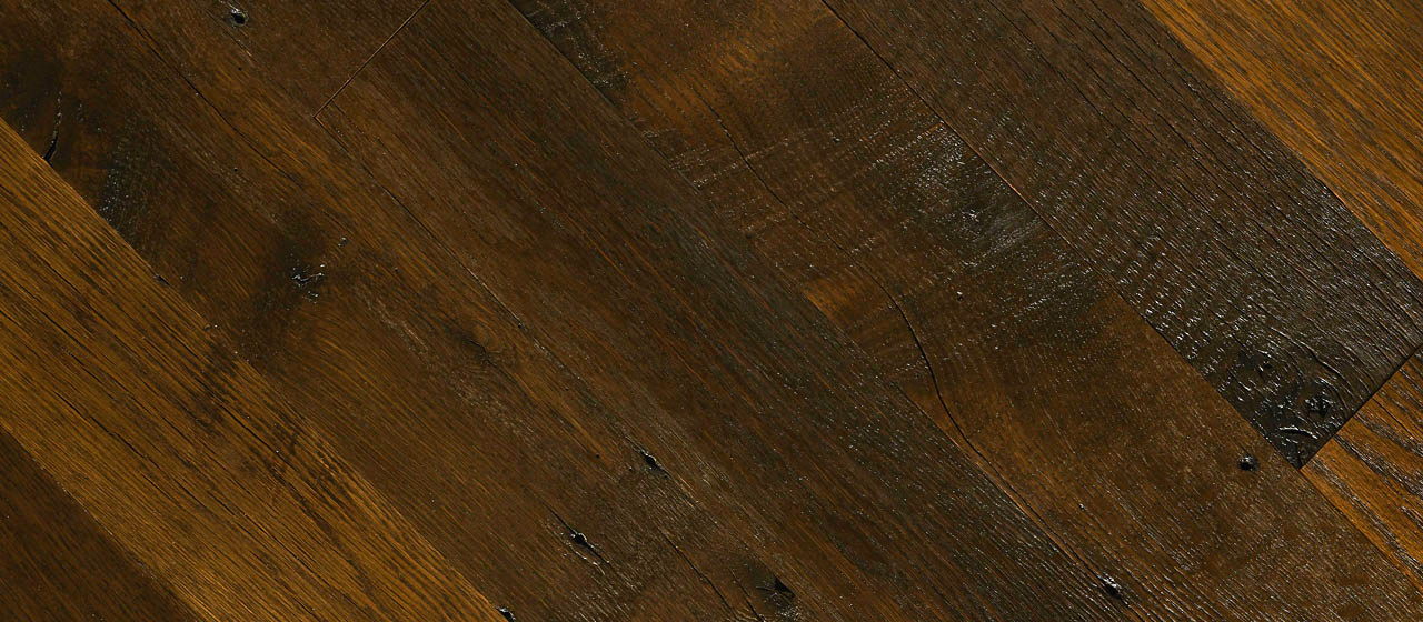 Dark Wide Plank Wood Flooring