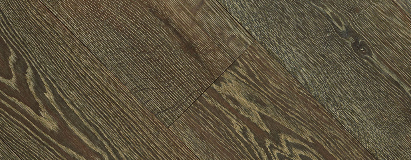 Brushed European White Oak Wood Flooring 