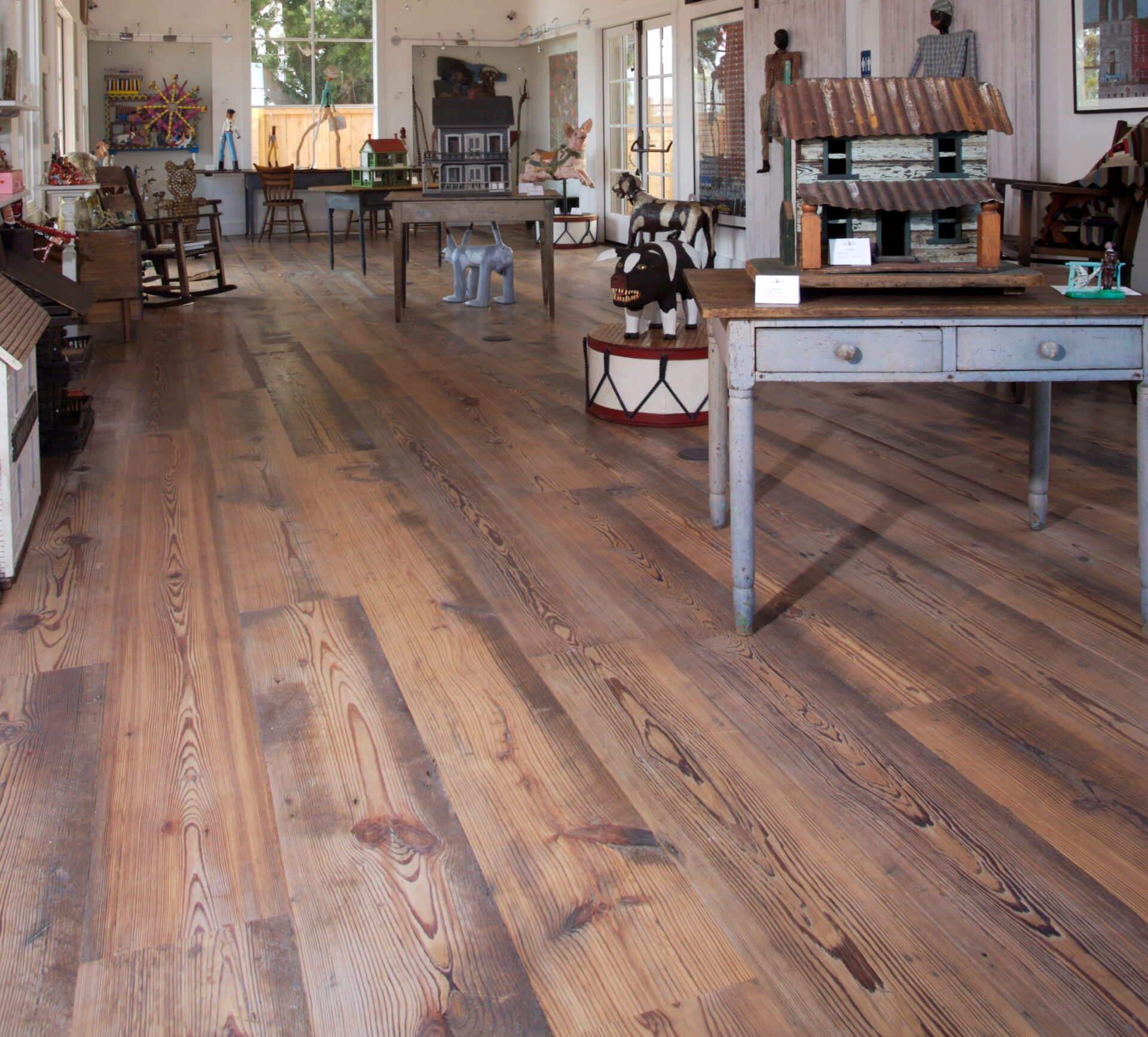 Rustic Heart Pine Flooring 