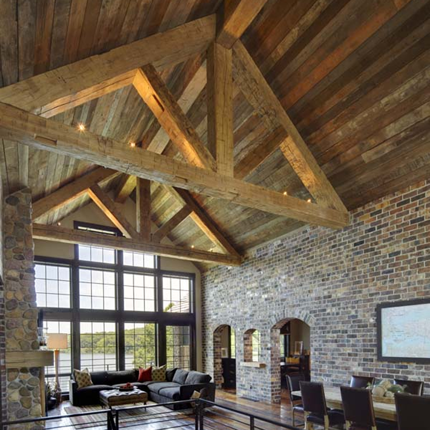 Natural Wood Ceiling 