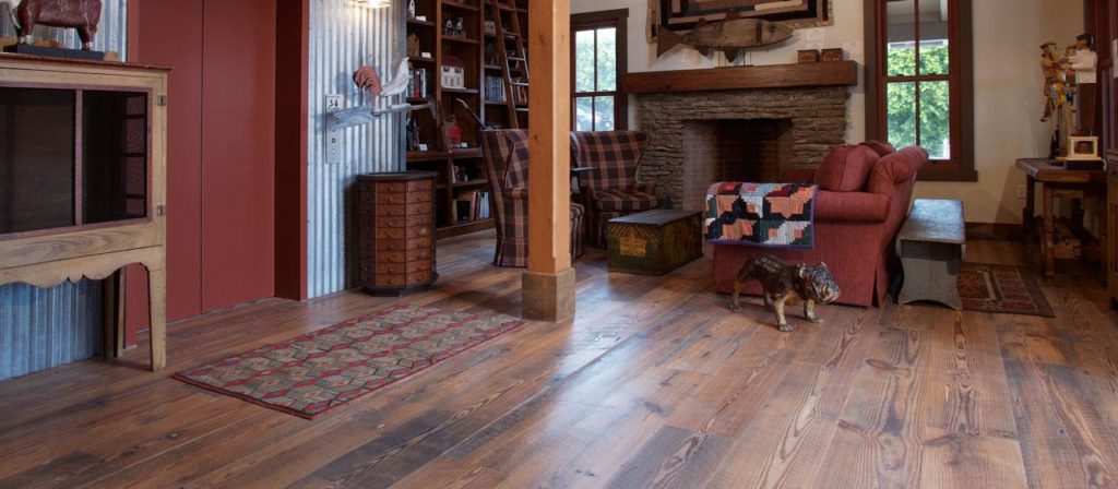 Reclaimed Heart Pine Flooring