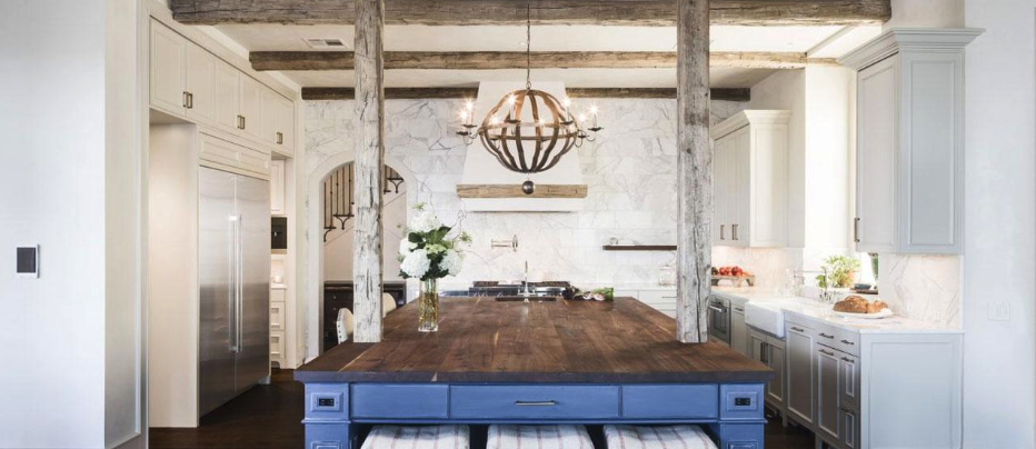 reclaimed kitchen wood table