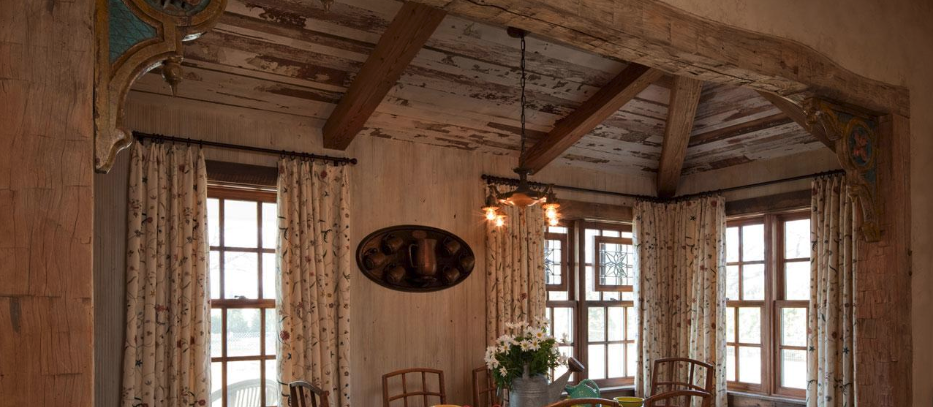 accent ceiling beams