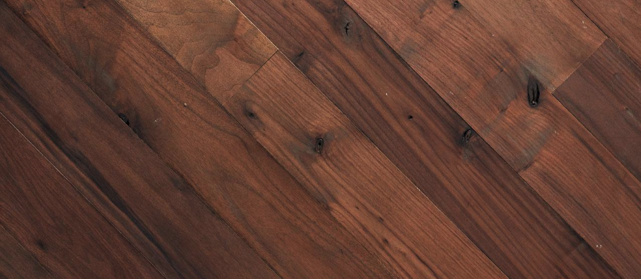Transitional walnut floors