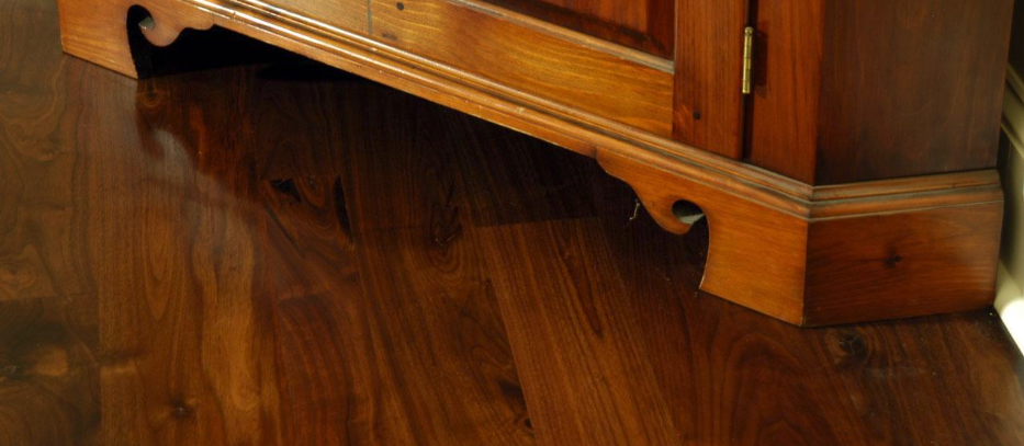 subtle walnut floors