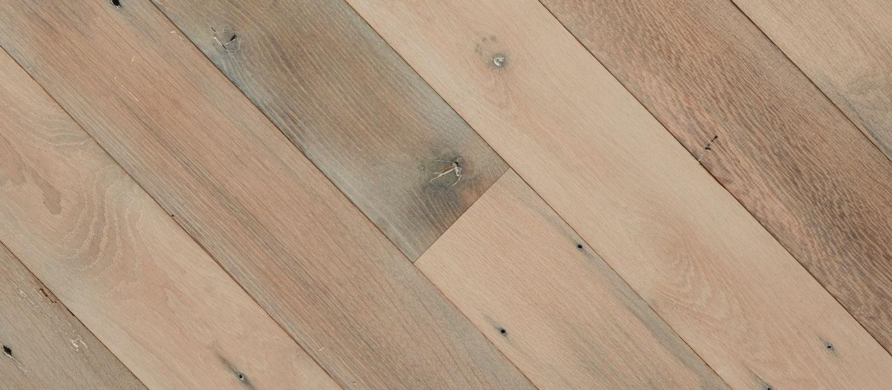 White Washed Reclaimed Oak Flooring
