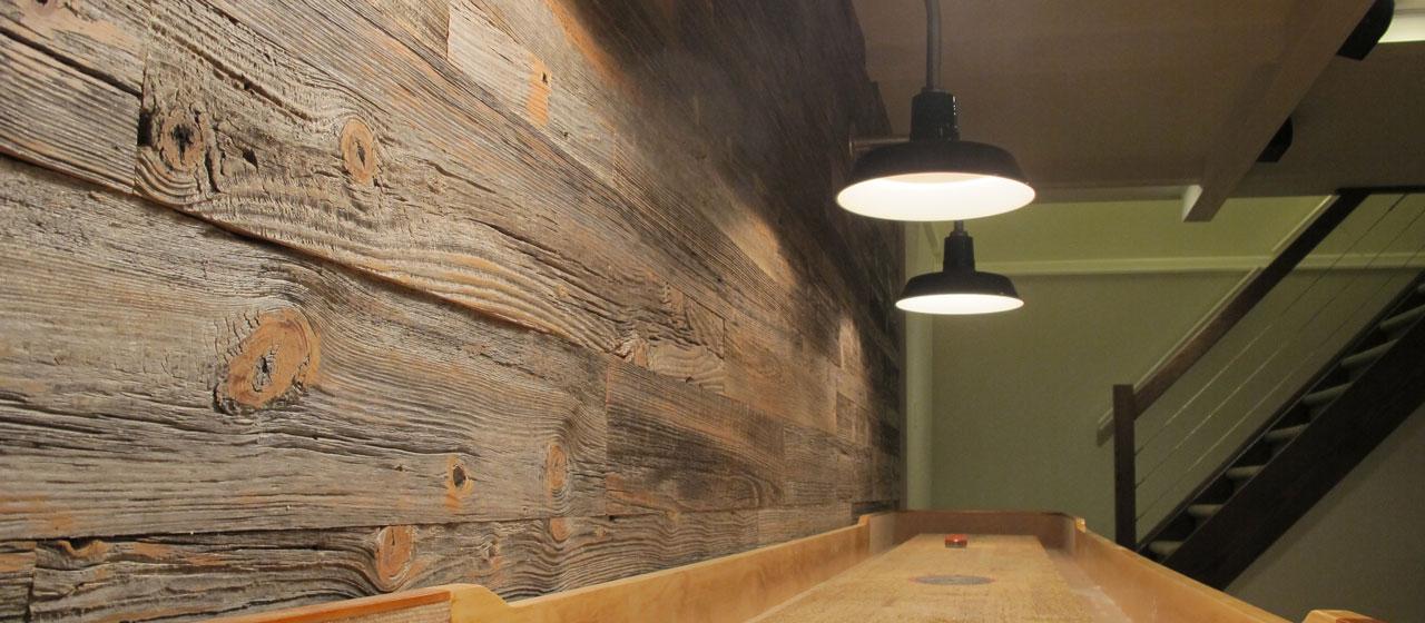 Classic Design Ideas Using Rustic Wood Wall Paneling Elmwood Reclaimed Timber - Using Barn Boards For Interior Walls