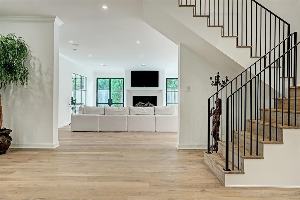 Williams residence stairs