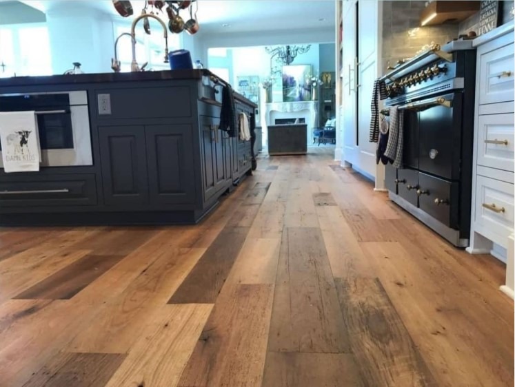 Wide Plank Oak Flooring