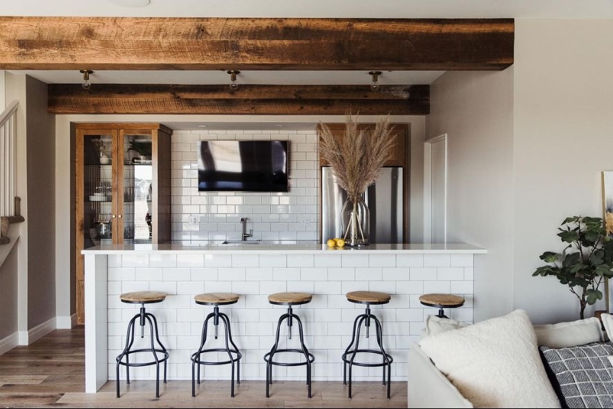 Reclaimed Wood Box Beams