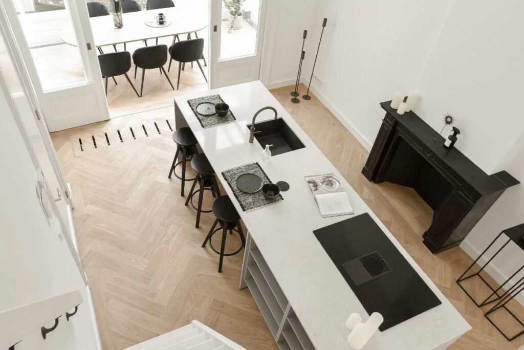 European Herringbone Chevron Pattern
