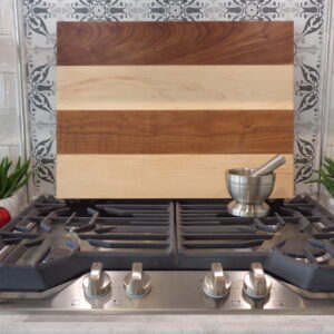 24 x 18 Custom Walnut and Maple Wide Plank Reversible Cutting Board